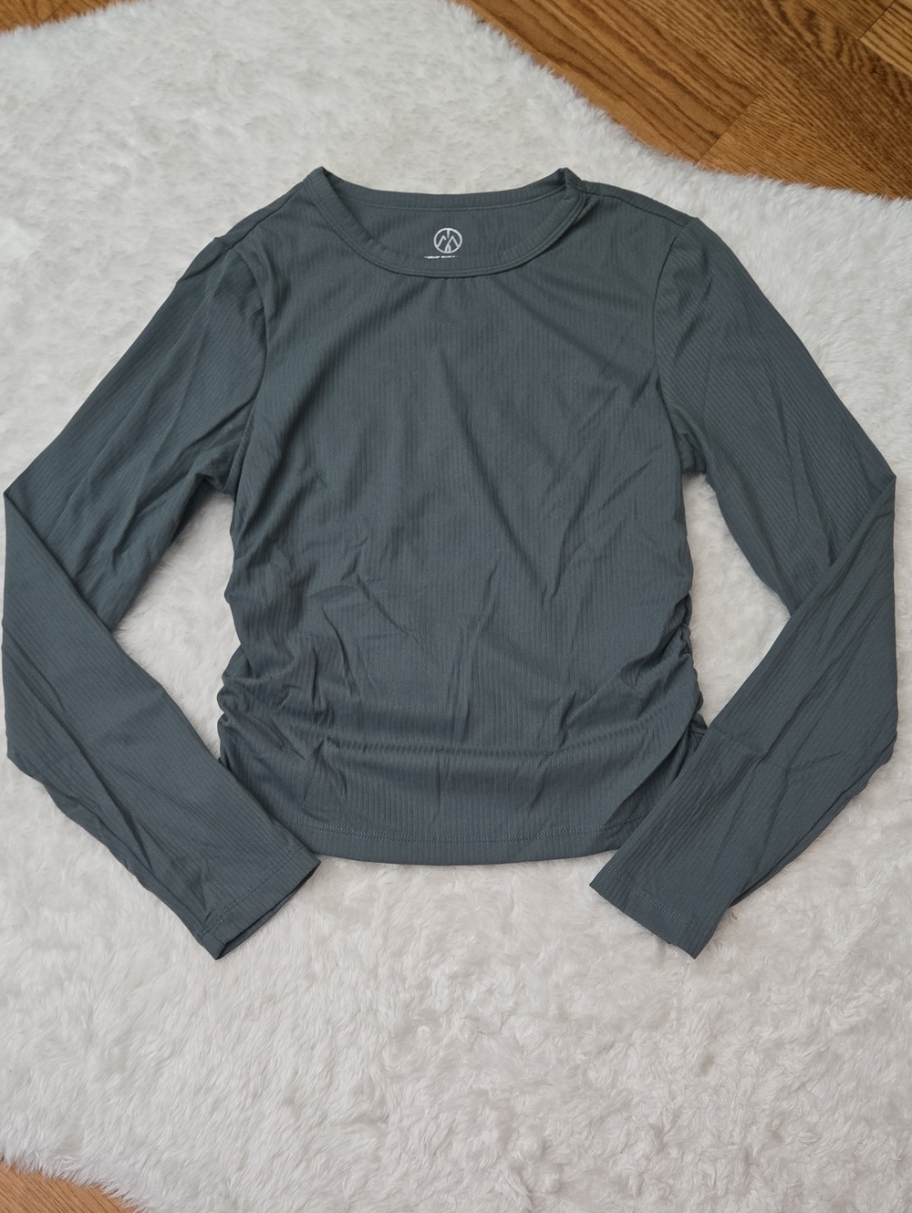 Move Theology Long Sleeve Athletic Top, Womens Small